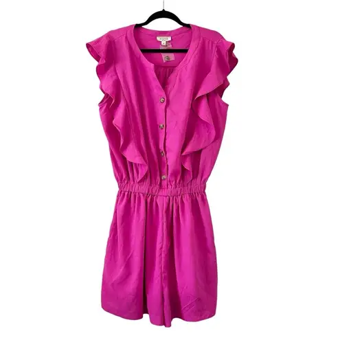 Andree by Unit NWOT Hot Pink Romper