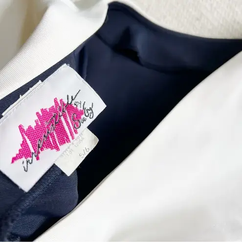 Irresistable Vintage 80s Sailor Vibe Wiggle Dress