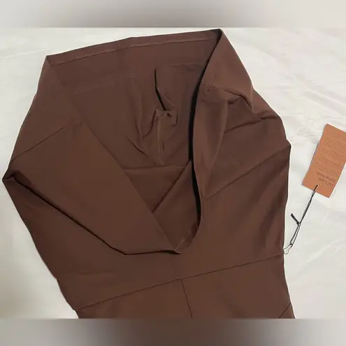 Girlfriend Collective brown Paloma Dress SMALL