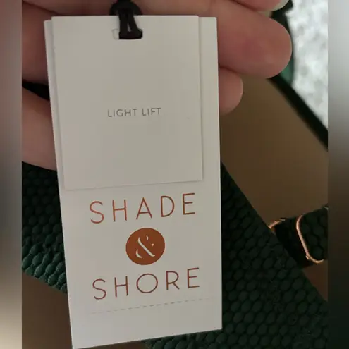 Shade & Shore  Elegant Green Bikini Top