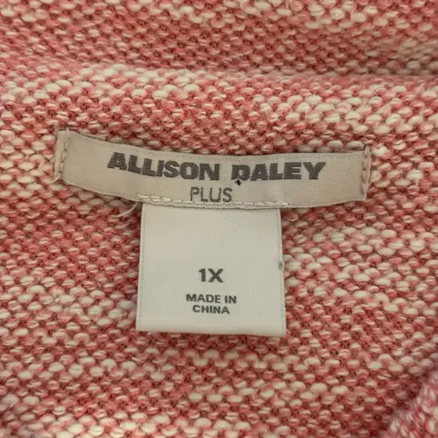 Allison Daley  Rose and Cream Knit Top