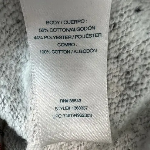 IZOD Speckled Mock Layer Womens Sweatshirt XL Academia Gorpcore School College