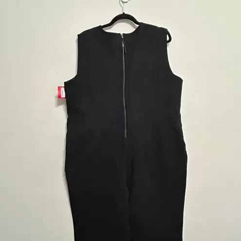 Spanx NEW  Perfect Sleeveless Jumpsuit Black Slimming Curvy Minimalist Chic 2XL
