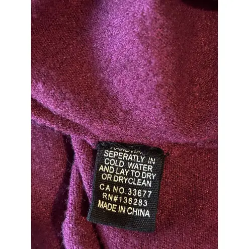 Orange Fashion Village Supersoft Boatneck Sweater O/S Plum Size M