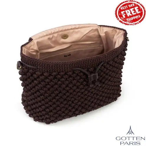 The Sak Women's Sayulita Crochet Backpack Brown Women's Bag