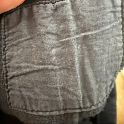 NEW Frank & Eileen Catherine Black Pants Size Medium Fleece Lined 23” Inseam