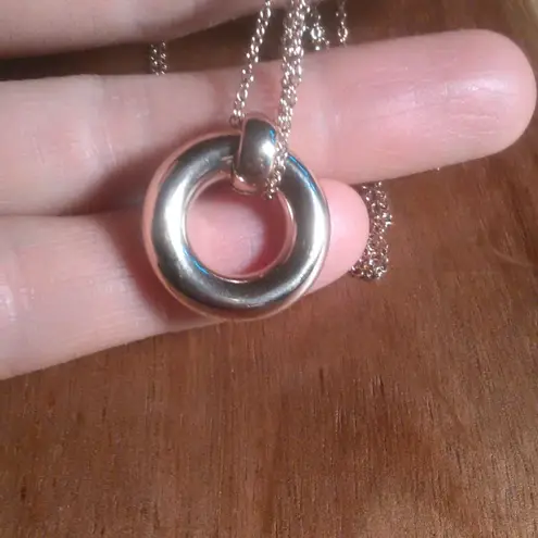 Ever True Ion Rose Gold Plated Stainless Steel Necklace