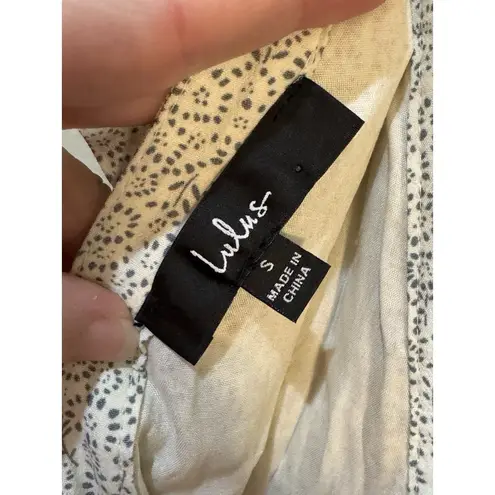 Lulus Romance In Bloom Floral Ruffled Tiered Midi Dress Size Small Prairie