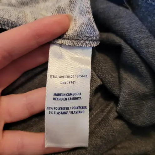 Splendid  Gray Animal Print Detail Joggers