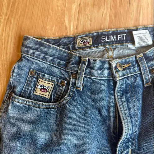Cruel Girl Vintage high waisted slim straight leg denim Size 9L