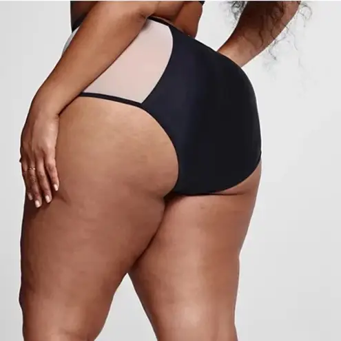 Fashion to figure x Sara Rae Vargas Guapa High Waist Mesh Side Bikini Bottoms 4X NWT
