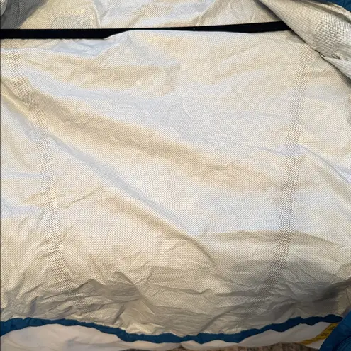 The North Face  Womens Hyvent 2.5L Hooded Rain Jacket Blue Size S