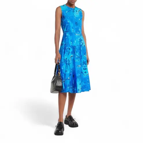Marni x Flaminia Veronesi Azure Women's Midi Dress size 40 Blue