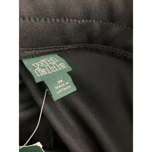 Wild Fable Women's Black Red White High Rise Track Pants Size 4X