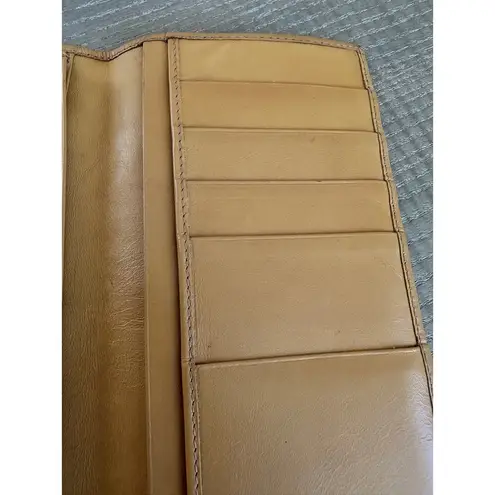 CELINE  Macadam Pattern PVC  Bifold Long Wallet