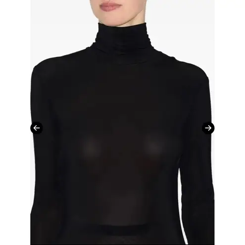 Isabel Marant NWT Vanessa Dress in black sheer jersey Sz 40 US Medium $695