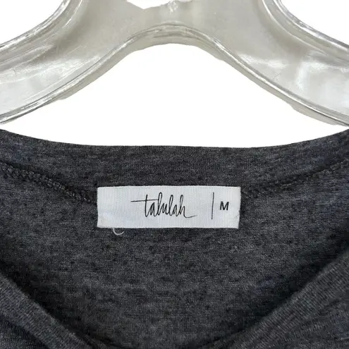TALULAH Gray Long Sleeve Shirt Sz M