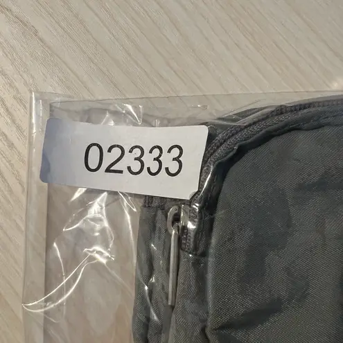 Baggallini Gray Sling Bag Crossbody Purse Tote Pockets Packable Adjustable