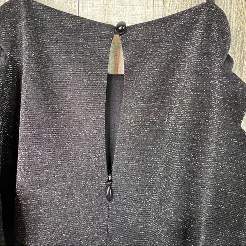 BCX Size 11 Juniors Shimmer Knit Spaghetti Strap Scallop Top Jumpsuit w/…