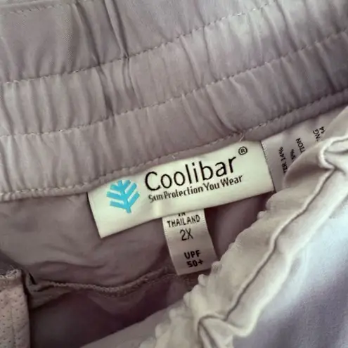 Coolibar Women’s 2X Grey UV 50+ Sprinter Pants Gray