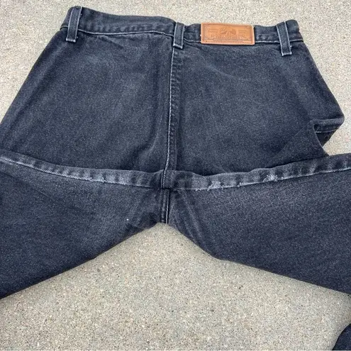 80s 90s Rockies Black High Waist Wedgie Fit Bareback Cowgirl Western Jeans Size 27