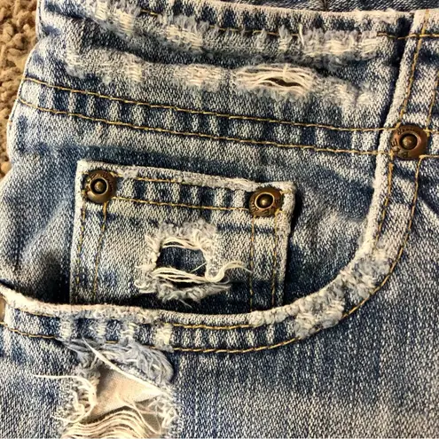 BKE Denim Capris Womens 30 Used Wendi BKL736 Some Wear