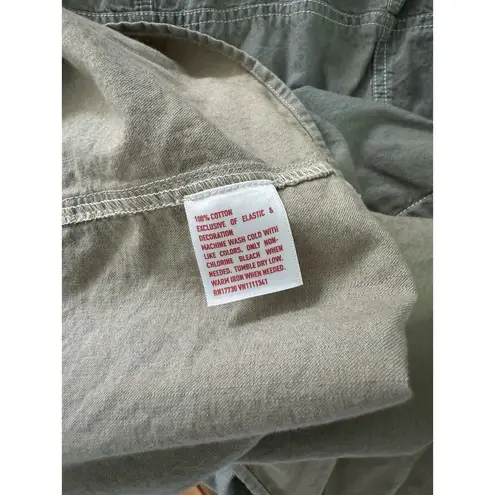 Mossimo Y2K Chambray Denim Light Wash Mini Babydoll Skater Dress Size Medium Blue