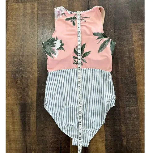 ALBION FIT Lulu Bombshell One Piece Swimsuit Size Large