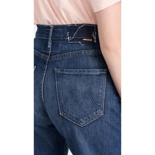 đź’•MOTHER SUPERIORđź’• The Lasso Heel Jeans ~ Let's Wine About It 32 NWT Blue