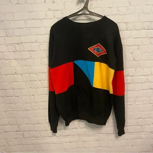 Vintage RARE 90s colorblock Gatlinburg Tennessee sweatshirt XL unisex Blue