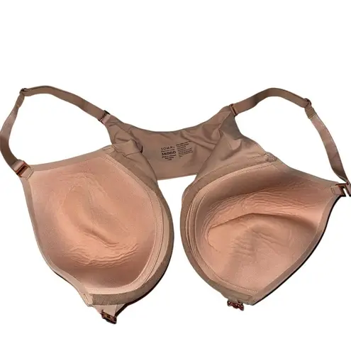 Soma Women's Bodily Perfect Coverage Bra 36DDD Adjustable Straps Underwired Tan Size undefined