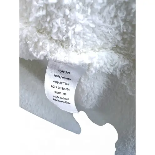 Barefoot Dreams  Long Full Length Robe Plush Style #509 Cream Bath Womens M - Image 4