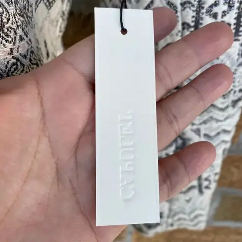 Anthropologie CAPULET TRIBAL METALLIC MOTO JACKET small