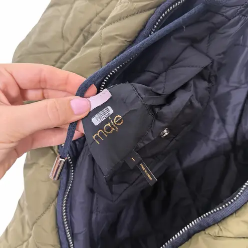 Maje Reversible Quilted Jacket