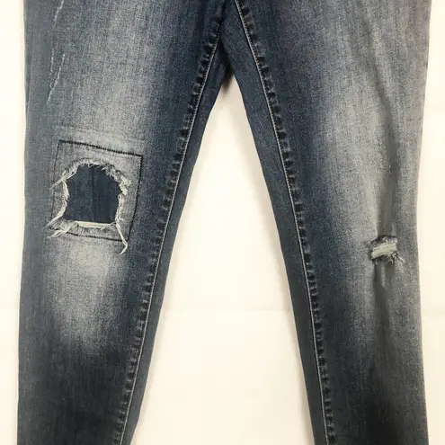 sts blue  Piper Skinny Distressed High Rise Blue Jeans Size 11