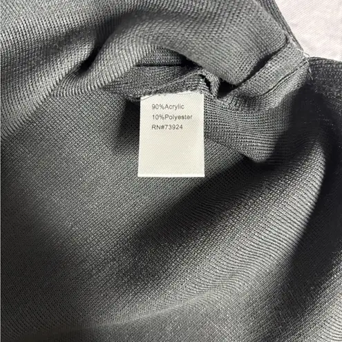 Ming Wang Womens Gray Black 2 Pc Jacket & Tank Top S, XS Business Career