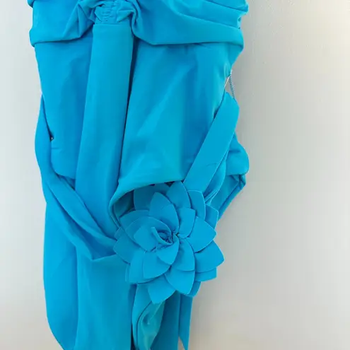 Becca by Rebecca Virtue Magnolia One Piece Swimsuit in Pool Size Small