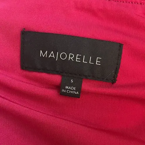 Majorelle • sweetheart gown in berry red sz S