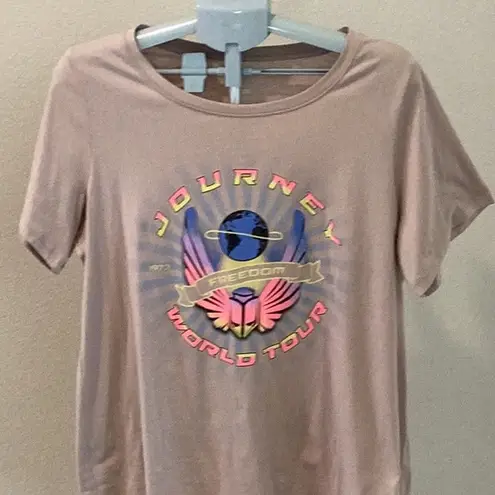 Journey Freedom World Tour Women's mauve T