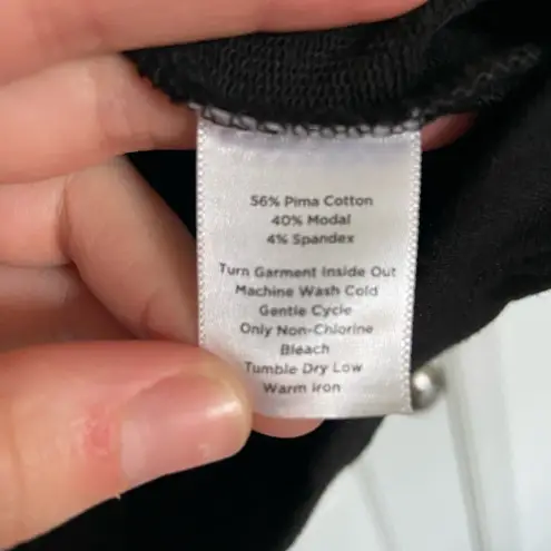 Talbots NWOT | ‎ women’s black flap neck zipper jacket — small petite