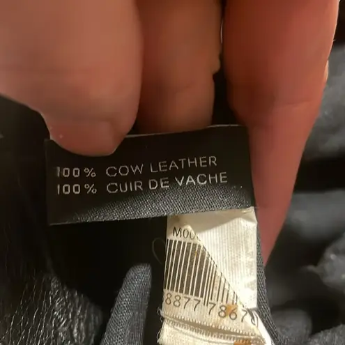 Marc by Marc Jacobs MARC JACOBS 100% LEATHER BAG Black with Gold Hardware