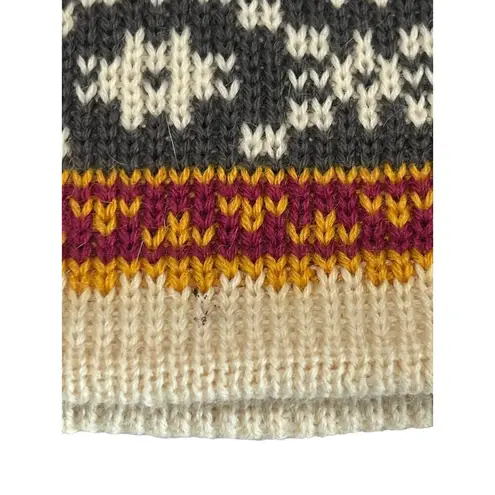 Wigwam Warm Ski/Snowboard Winter Hat Outdoor Knit Beanie Cottage Made in USA Brown