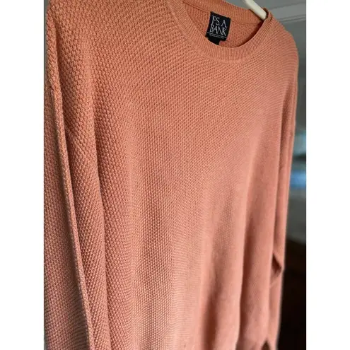 Jos. A. Bank Vintage Knit Sweater Textured Grannycore Casual Luxe Nomad Normcore