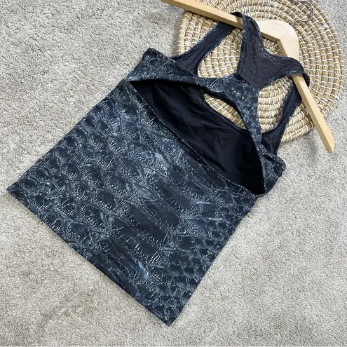 Varley Women’s Vidora Snake Print Tank Top Sleeveless Activewear Size M