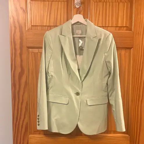 A New Day  Mint Green Size 8 Blazer Jacket New With Tags - Image 3