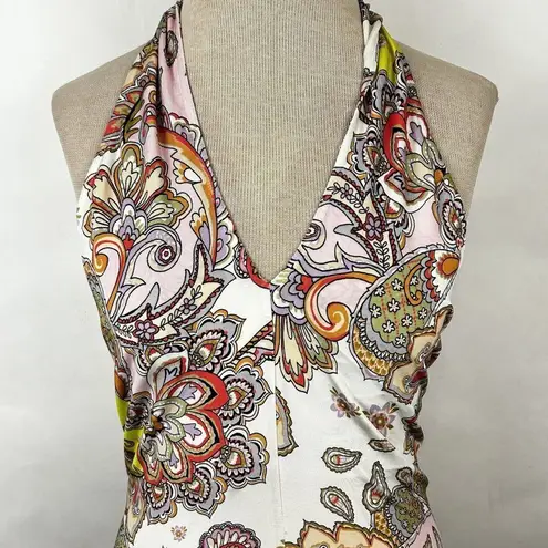 Hale Bob NEW size small Marisa top Slinky Jersey Criss Cross Front halter