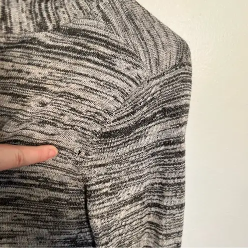 Belldini Open Duster Cardigan Marled Gray