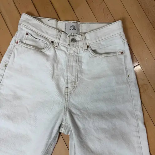 Urban Outfitters BDG Cowboy Jean Denim White Cream Size 27