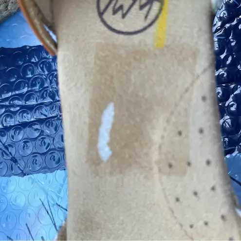 White Mountain Floral Espadrille Wedge Sandals