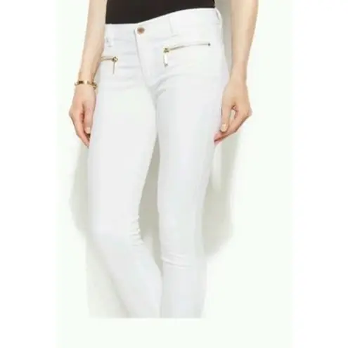 Michael Kors ✨ Zip Detail Skinny Off White Sz 8 Jeans✨